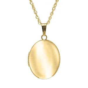 14K Yellow Gold Locket