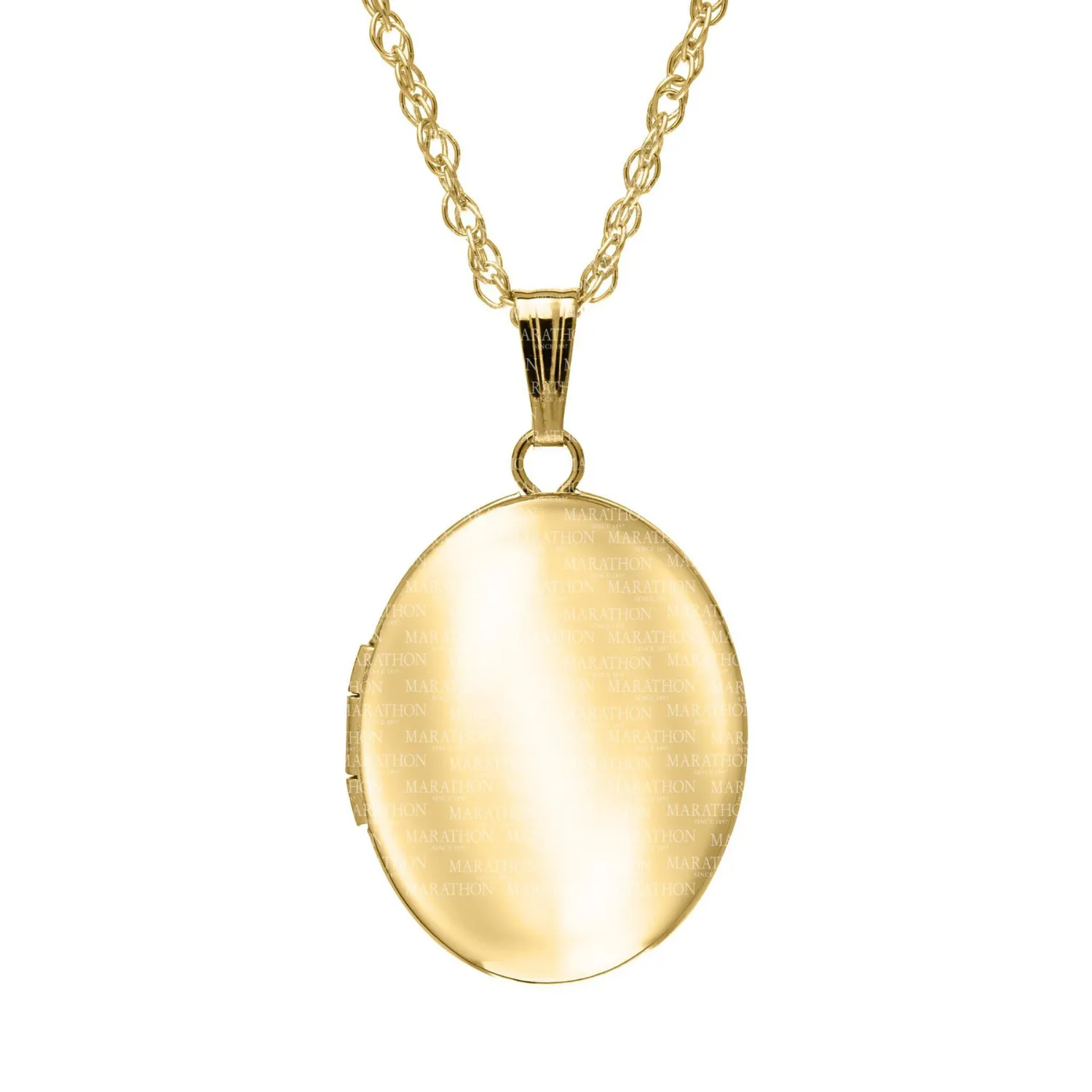 14K Yellow Gold Locket