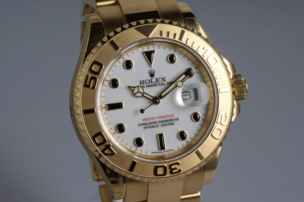 2009 Rolex YG Yacht-Master 16628