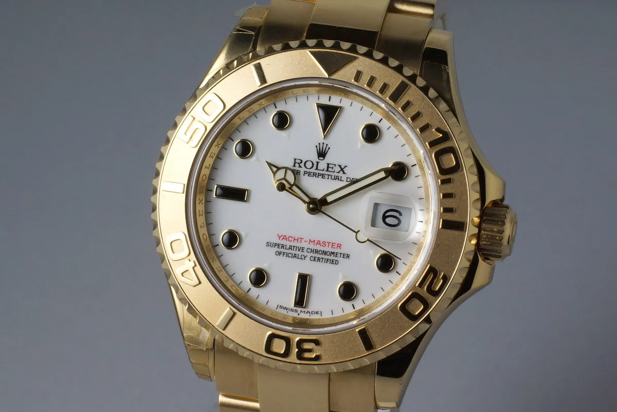 2009 Rolex YG Yacht-Master 16628