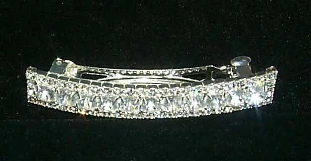 3060 Jumbo Rhinestone Barrette