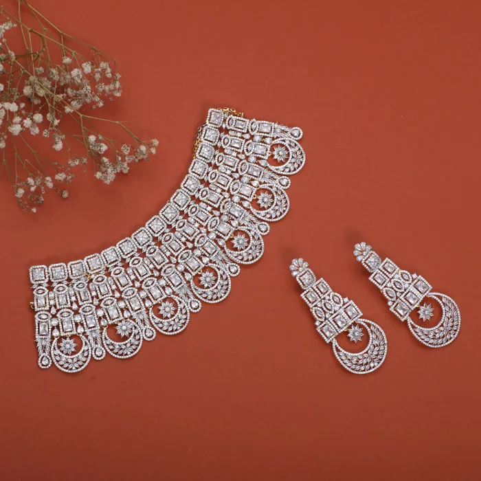 Aisiri Nakshatra CZ Choker Set