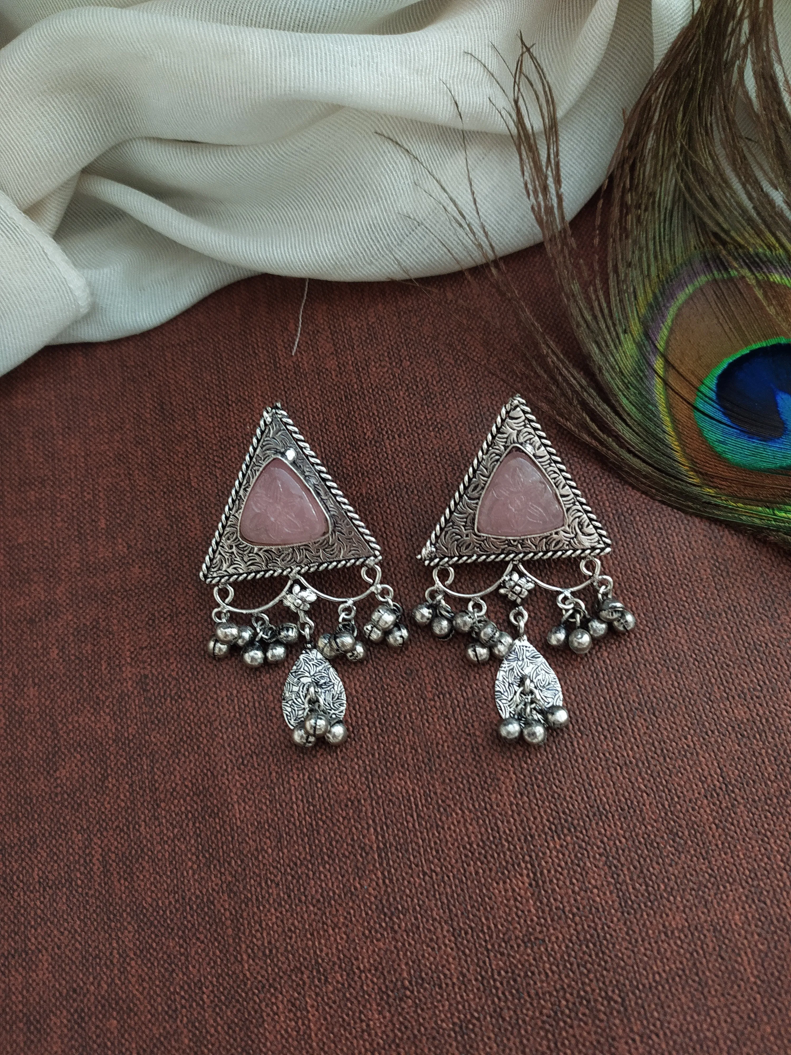 Amazing Butterfly Design Oxidised Choker Set