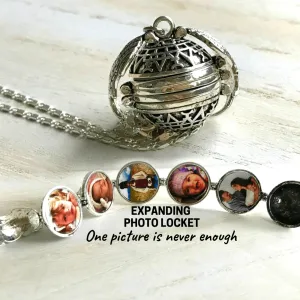 Angel Wing - Expanding Photo Locket