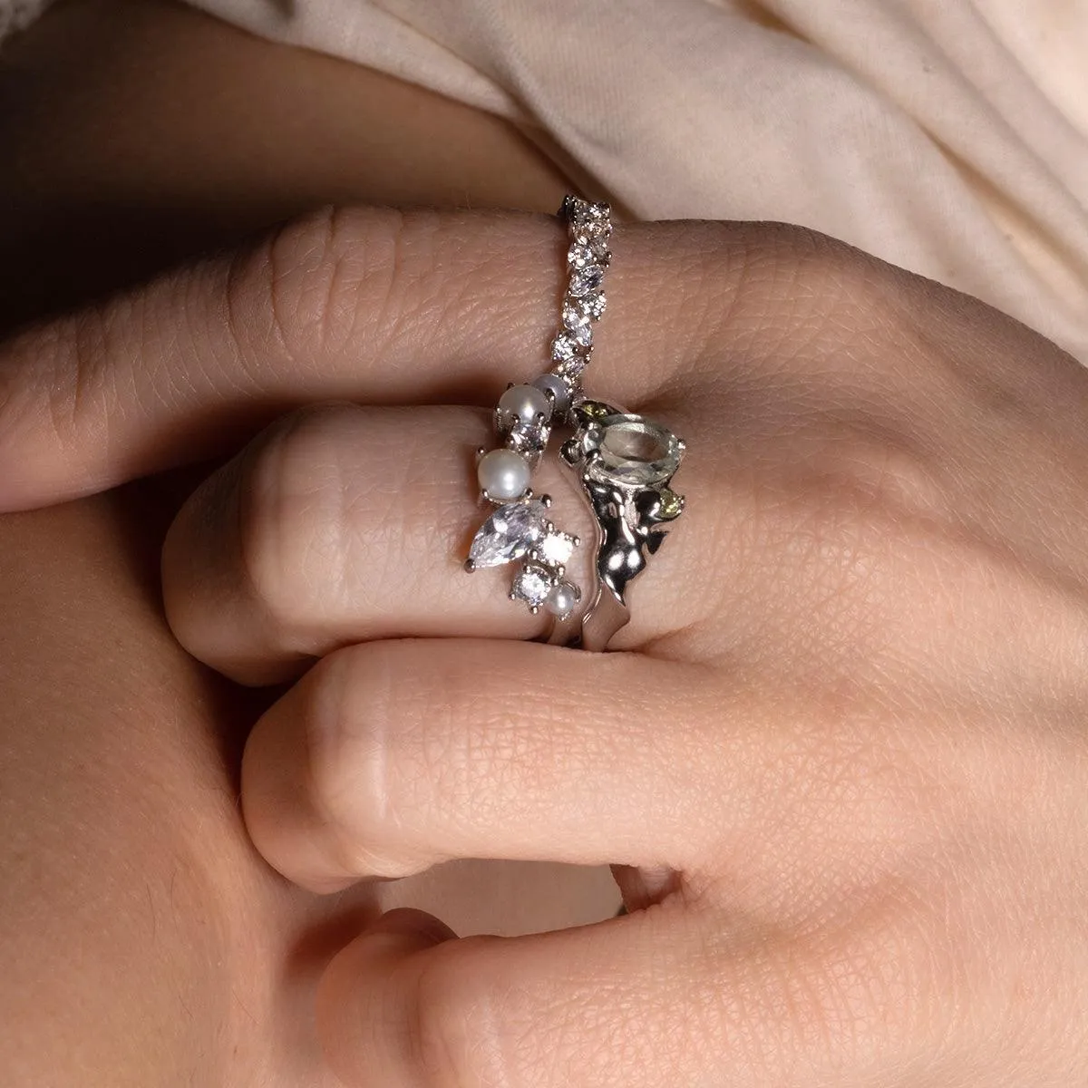 Annabeth Contour Ring