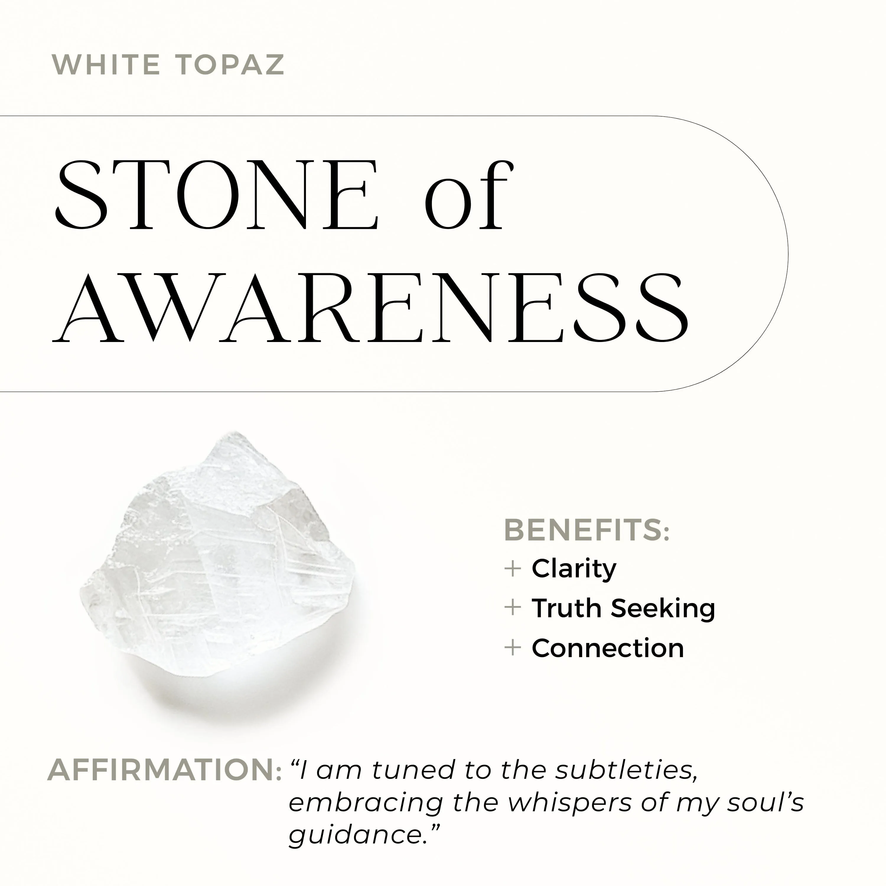 Aries Zodiac Constellation & White Topaz Sway