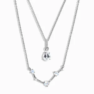 Aries Zodiac Constellation & White Topaz Sway