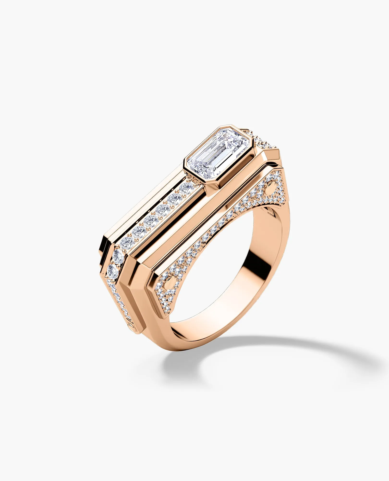 ARTURO Gold Signet Ring with 2.30ct Diamonds