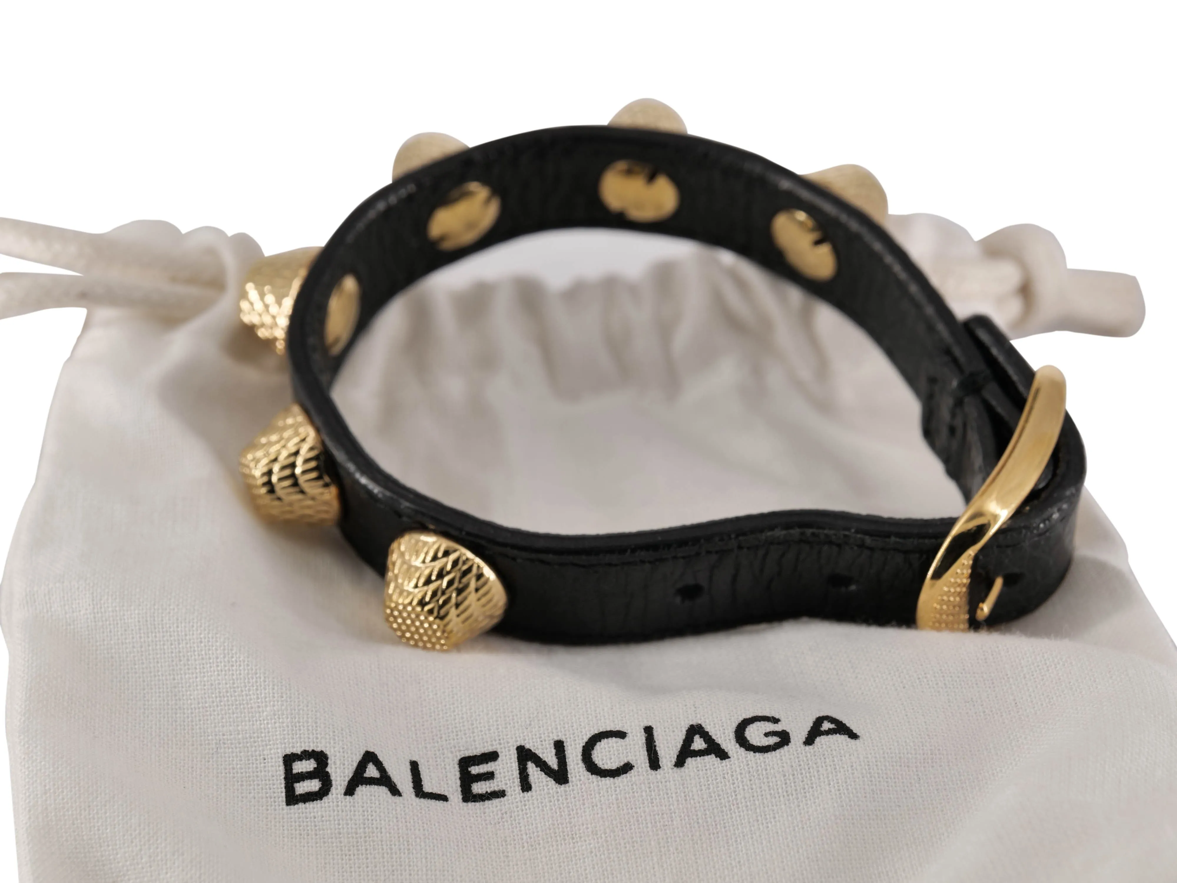 Balenciaga Bracelet Black RJL1463