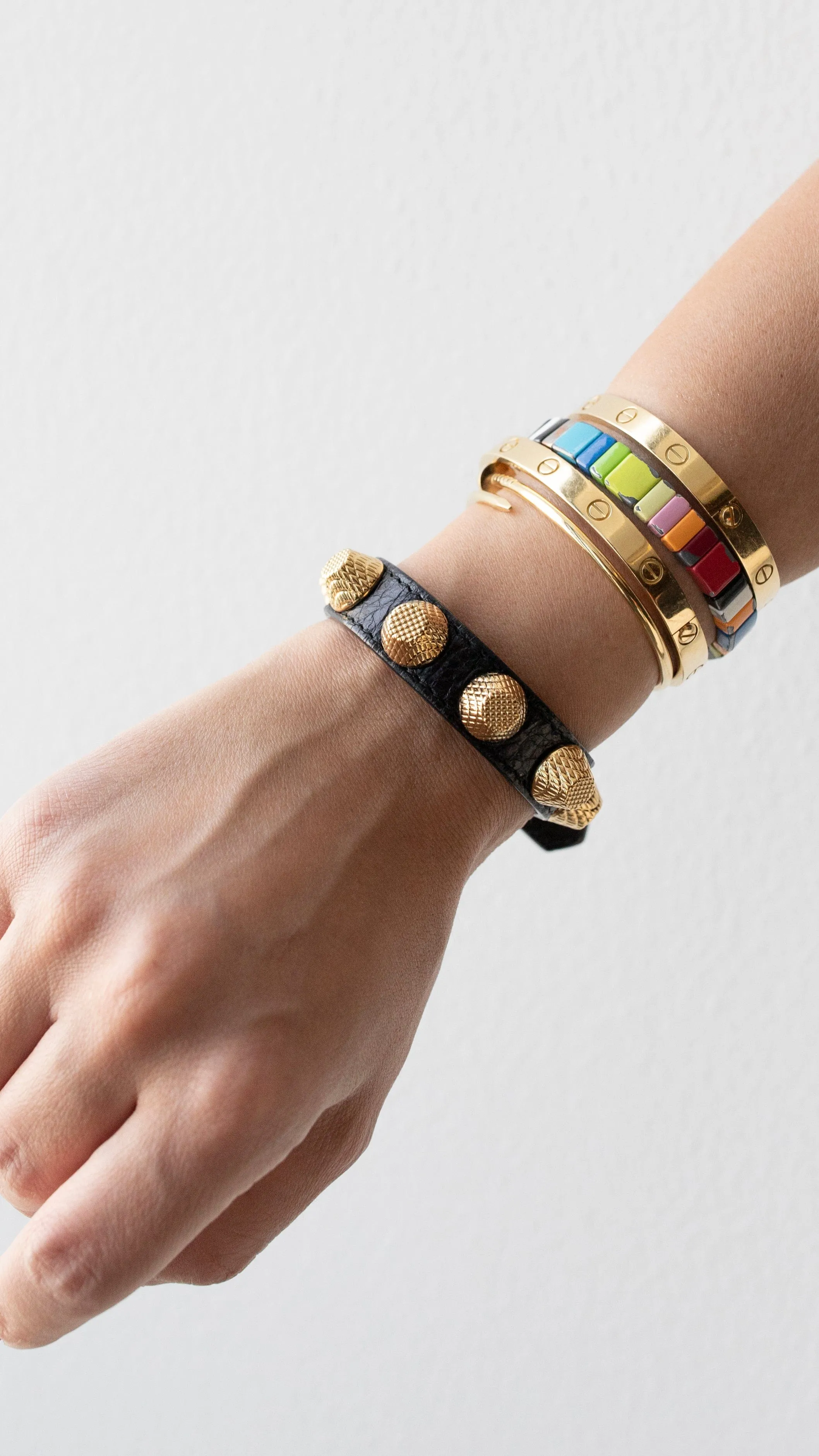 Balenciaga Bracelet Black RJL1463