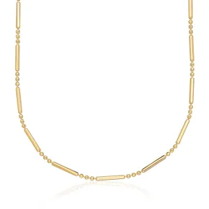 Bamboo Chain Choker - Gold - SPG-305