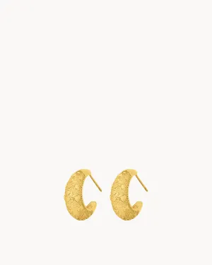 Baroque Hoop Earrings