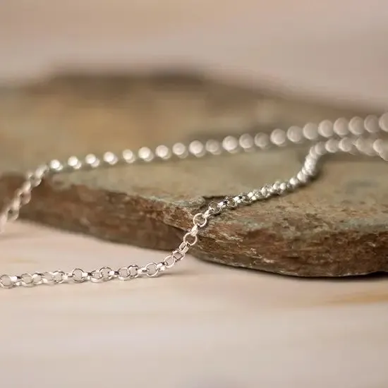 Belcher Chain | White Gold