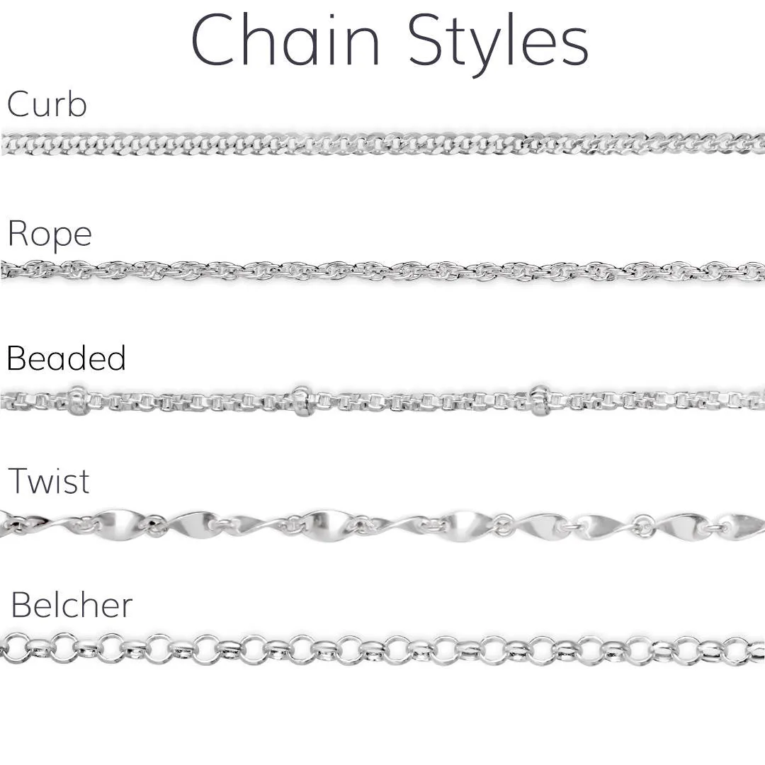 Belcher Chain | White Gold