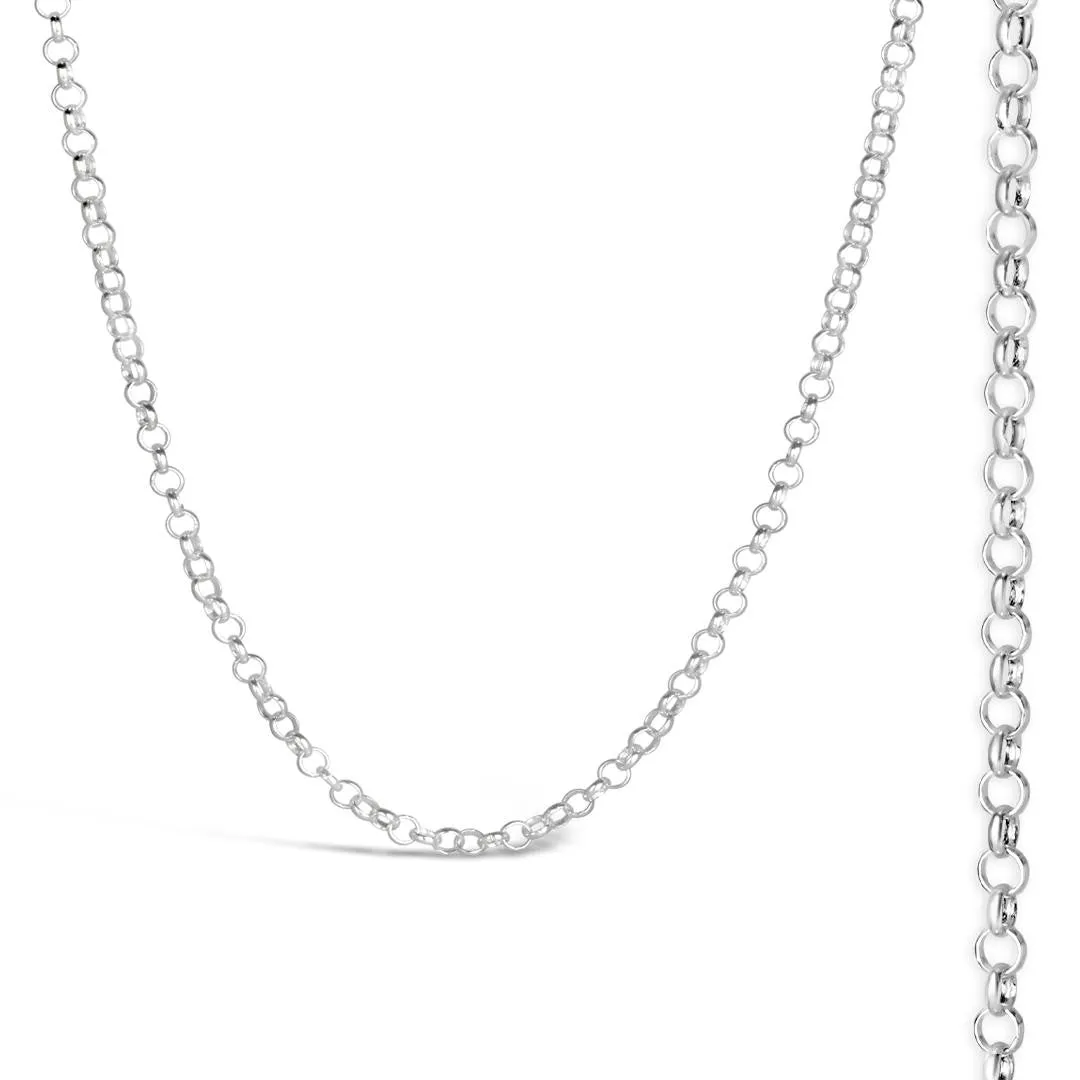 Belcher Chain | White Gold