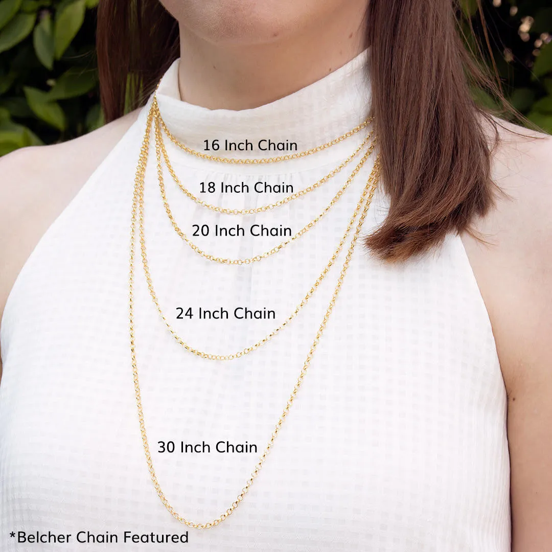 Belcher Chain | White Gold