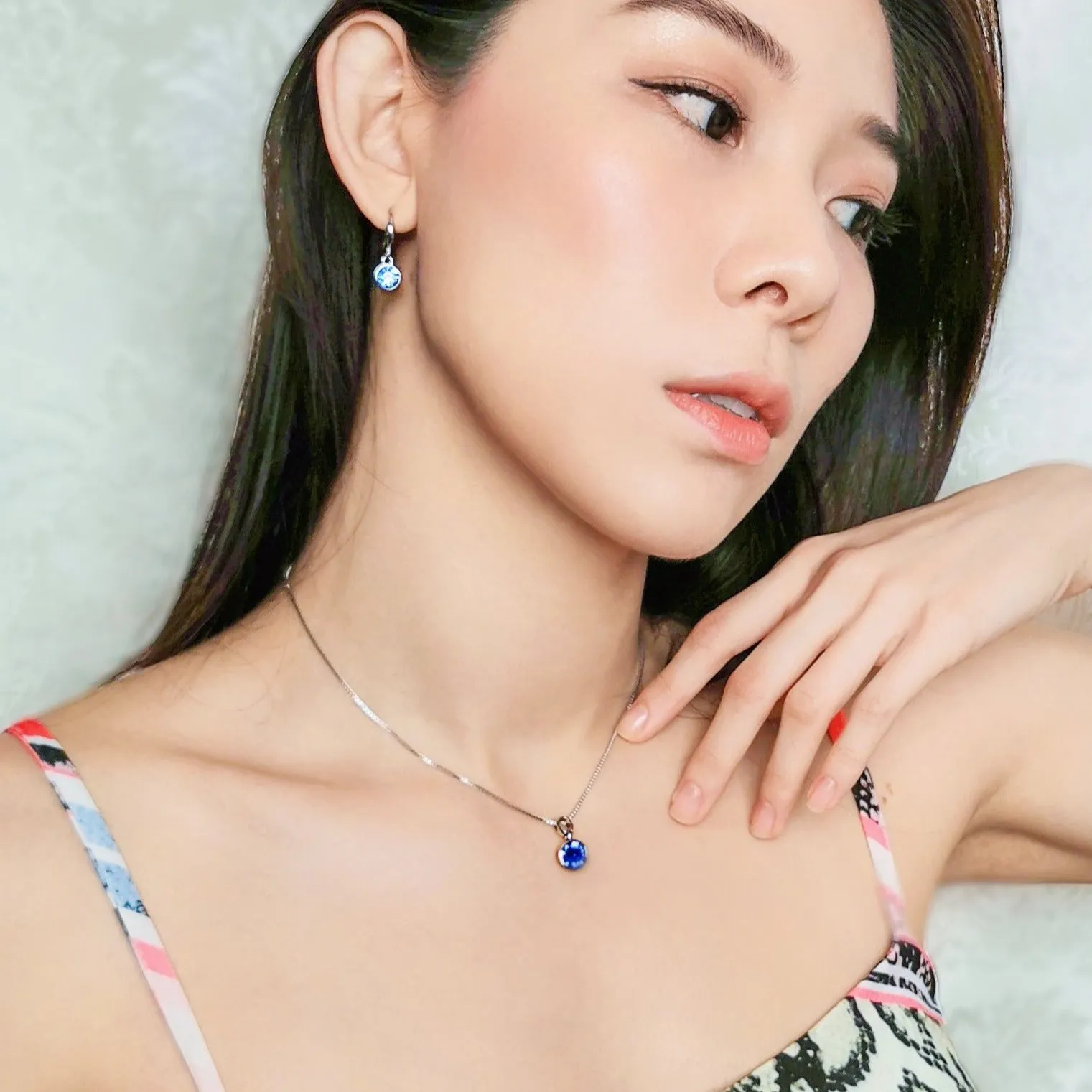 Birthstone Necklace (12 Colours)