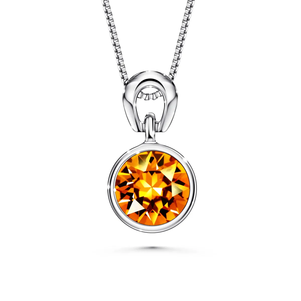Birthstone Necklace (12 Colours)