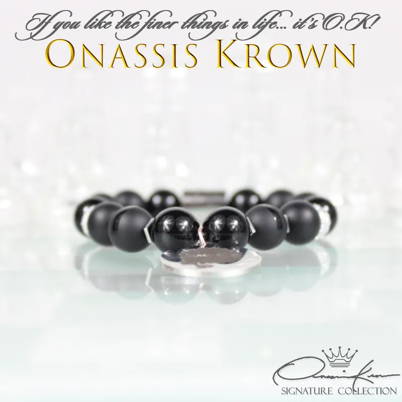 Black Diva Bead Bracelet
