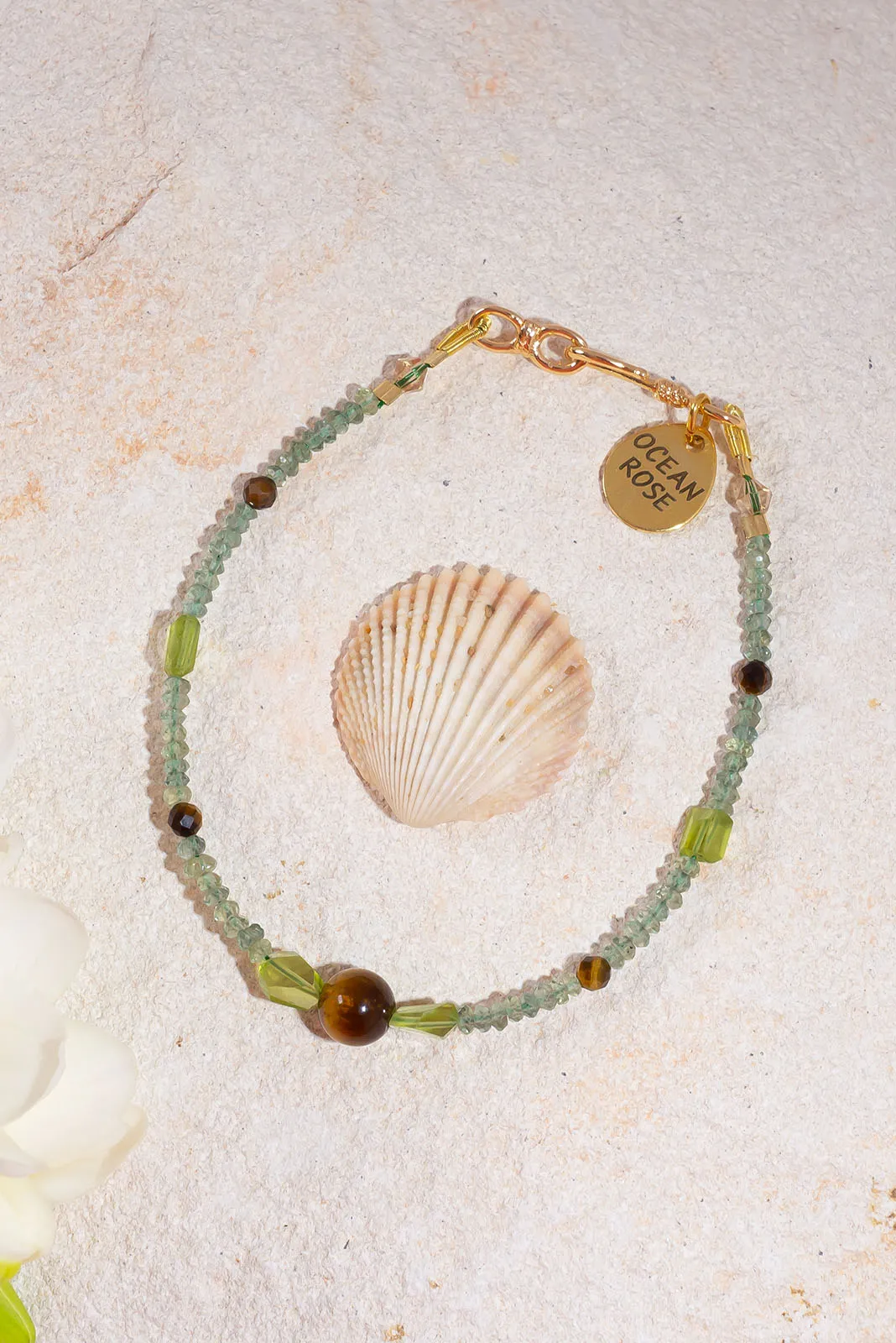 Bracelet Gemstone Spring Tendrils