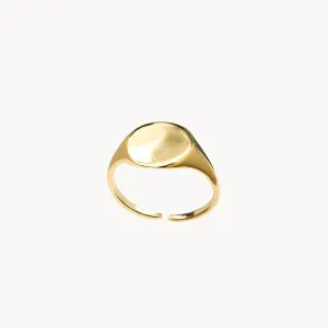 Brixton Signet Ring 14k Gold