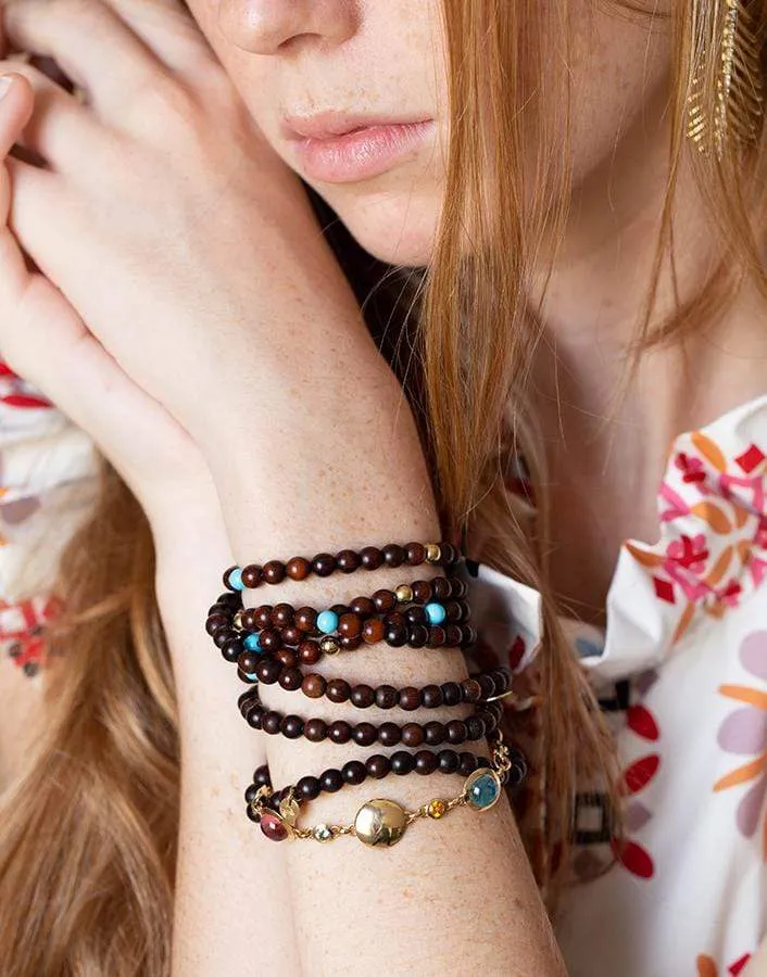Candy Sapphire Bouton Bracelet
