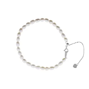 Classic Cream Freshwater Pearls Bracelet