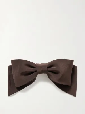 Crepe de chine hair clip