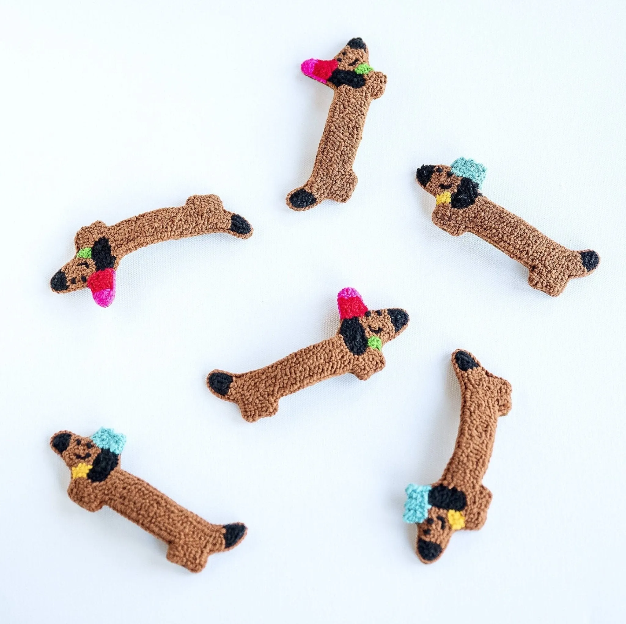 Dachshund Hair Clips