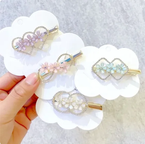 Decorative Hair Pins Barrette Set
