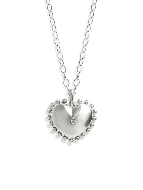 Dew Drop Heart Locket