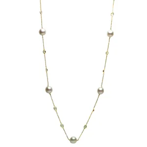 DSL South Sea Pearl & White Topaz Necklace