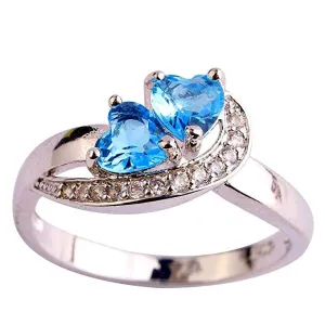 Elegant Topaz Cocktail Ring