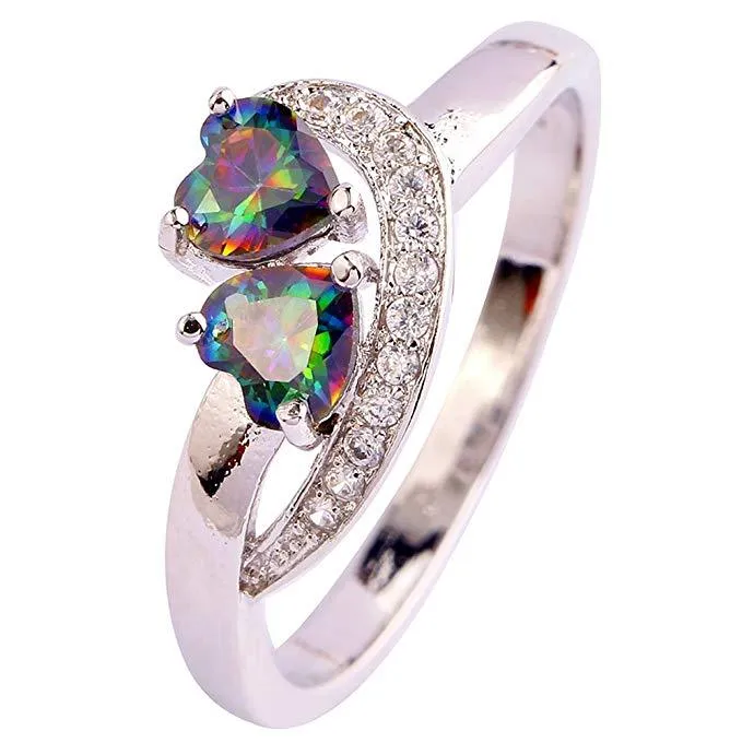 Elegant Topaz Cocktail Ring