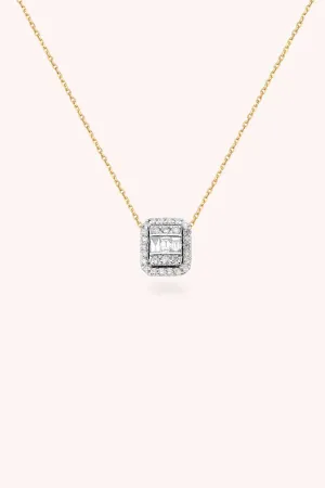 EMERALD CLUSTER NECKLACE