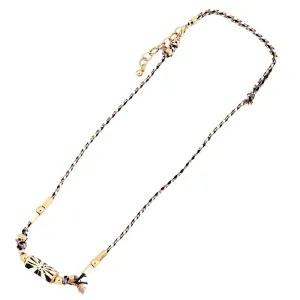 Eye Locket Necklace Black