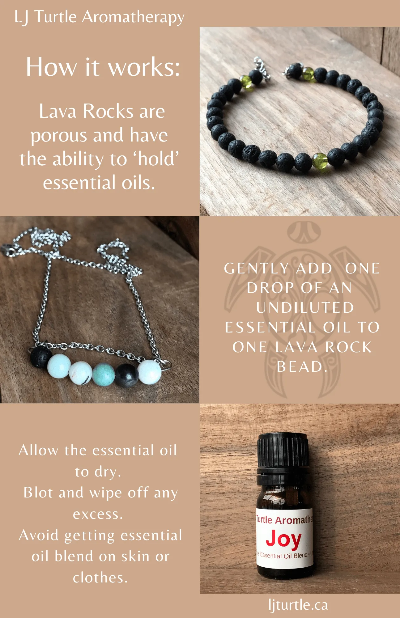 Financial & Spiritual Abundance | Peridot and Lava Bead Essential Oil Bracelet