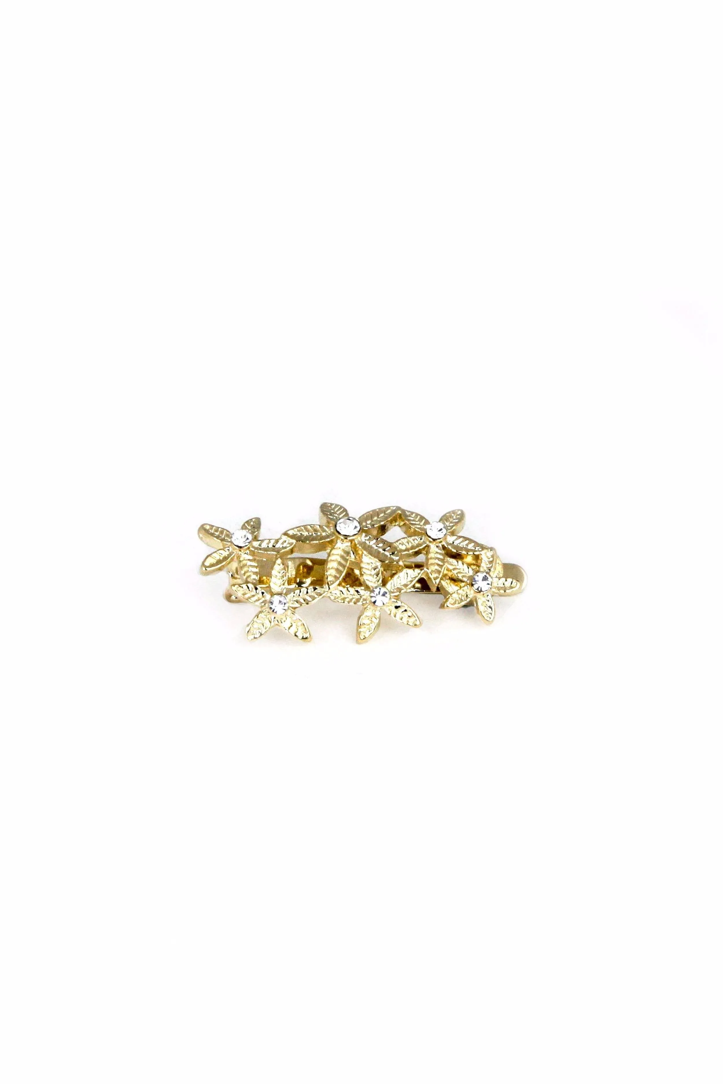 Floral Mermaid Magnetic Barrette