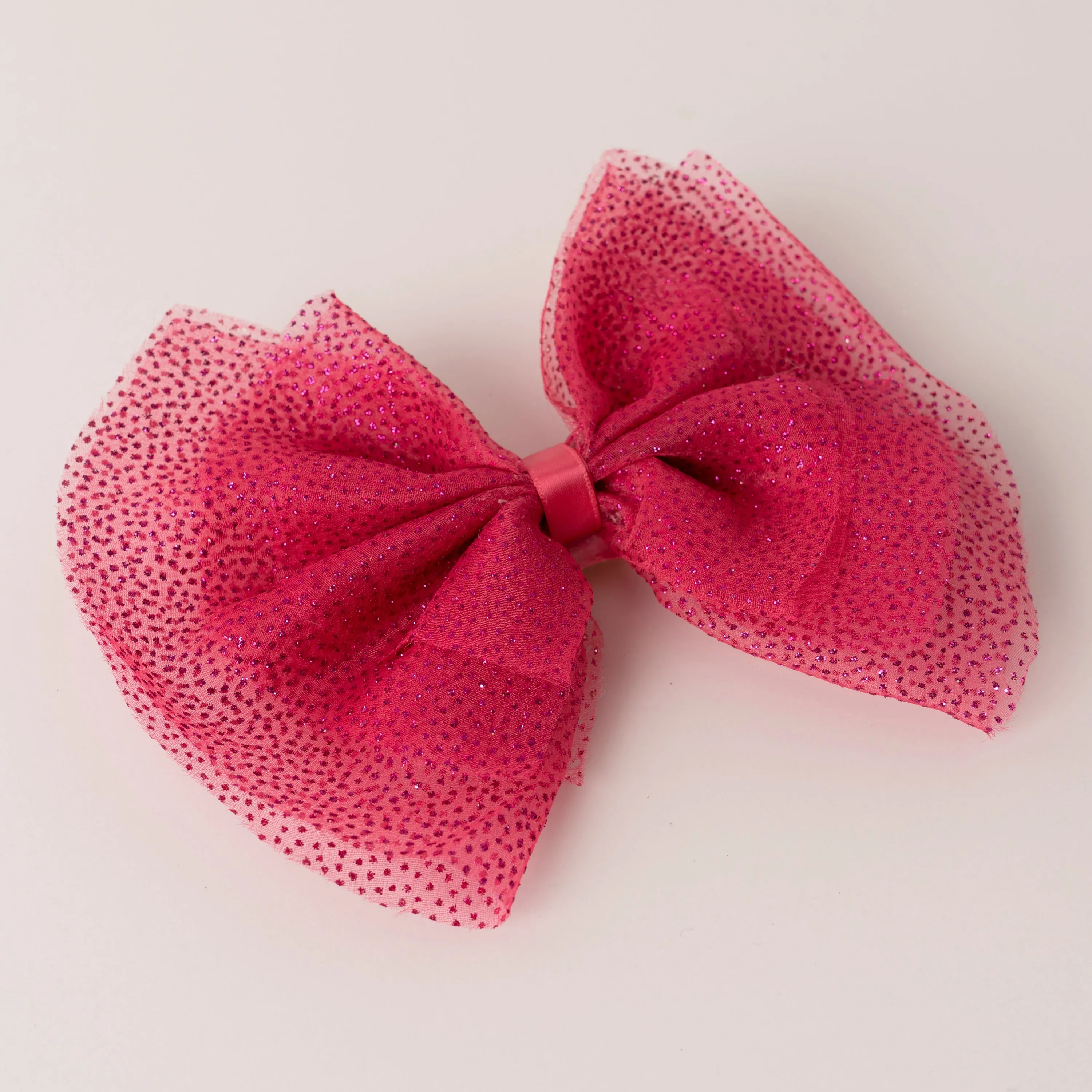 Glitter Bow Barrette