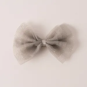 Glitter Bow Barrette