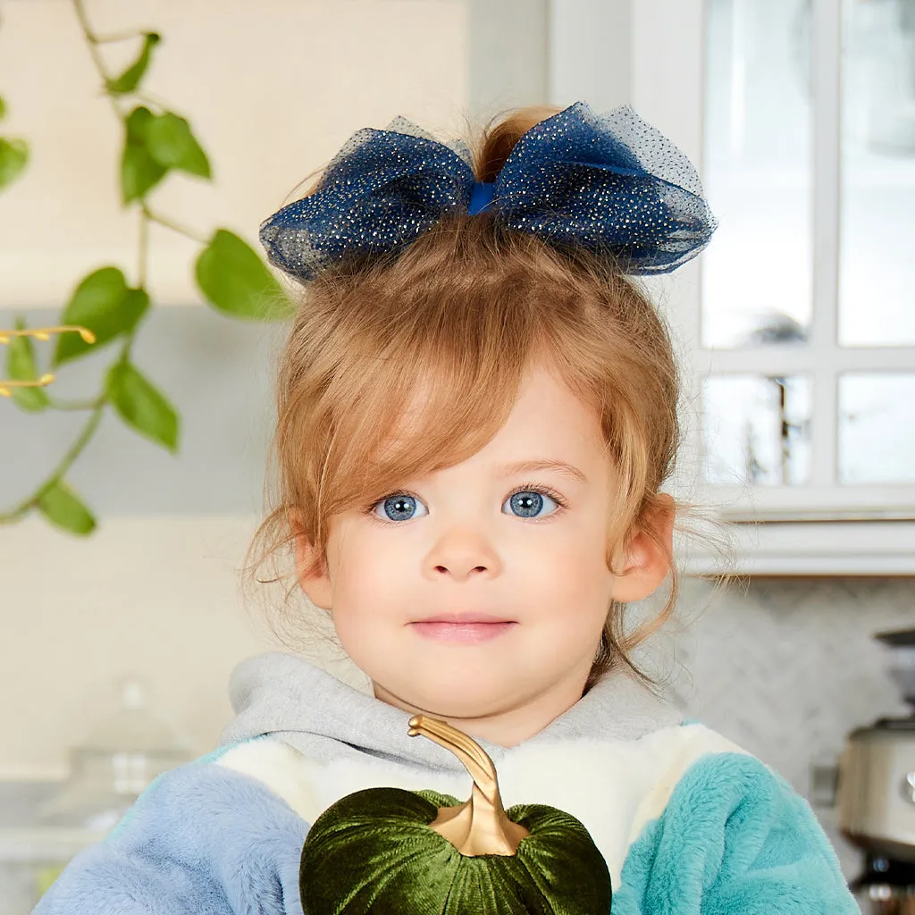 Glitter Bow Barrette