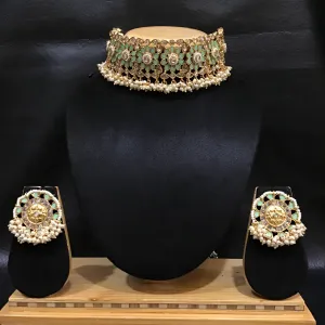 Gold Look Choker Set 1520-21