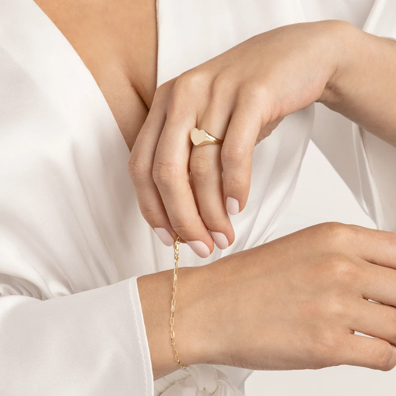 Heart Signet Ring