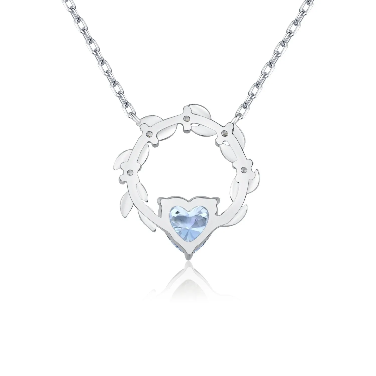 Heart’s Desire Sky Blue Topaz Necklace©