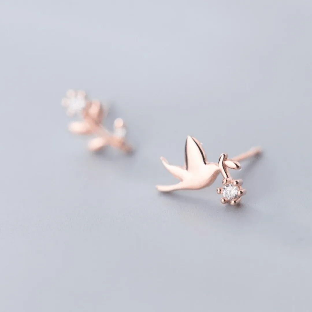 Hummingbird Minimal Studs