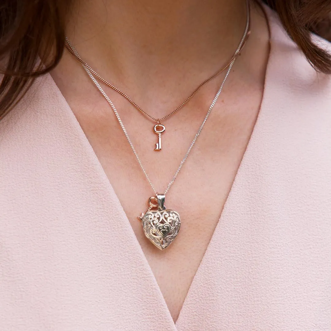 Key Locket White Gold   Photos