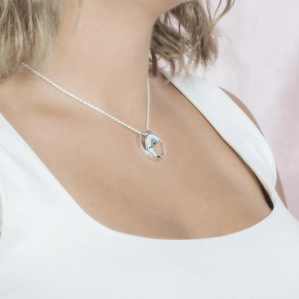 Larimar High Tide Pendant