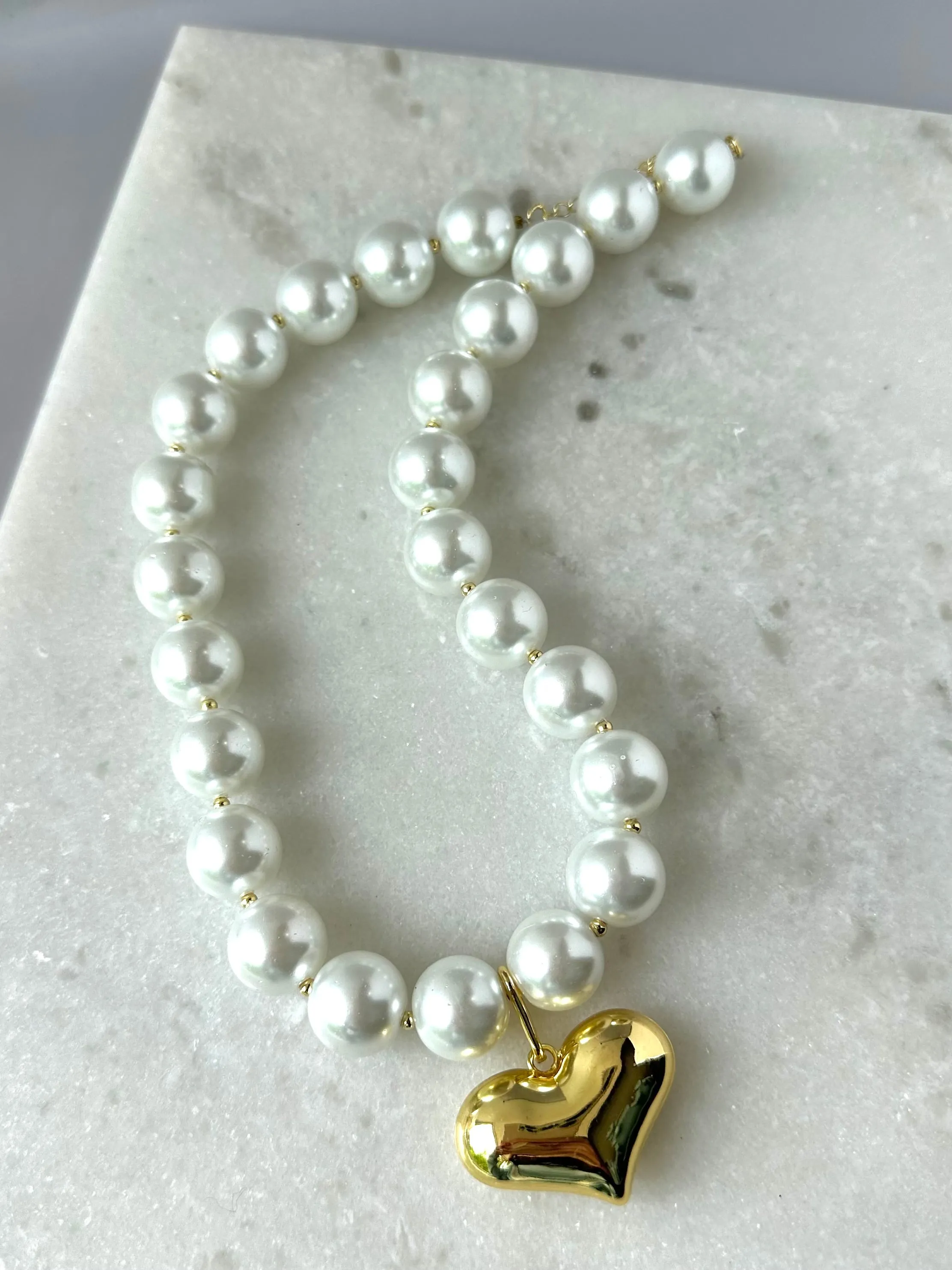 Love Necklace-Pearl