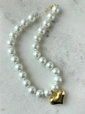 Love Necklace-Pearl
