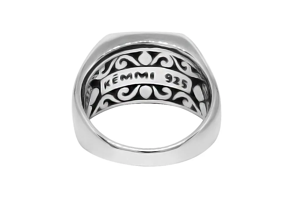 Men's Silver Signet Ring